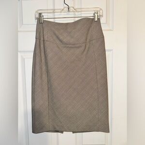 Express Women's Tan Pencil Skirt